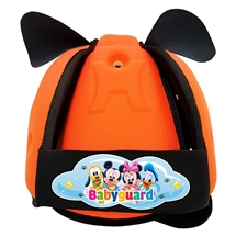 10 Mũ bảo vệ đầu cho bé BabyGuard (Cam) logo Mickey